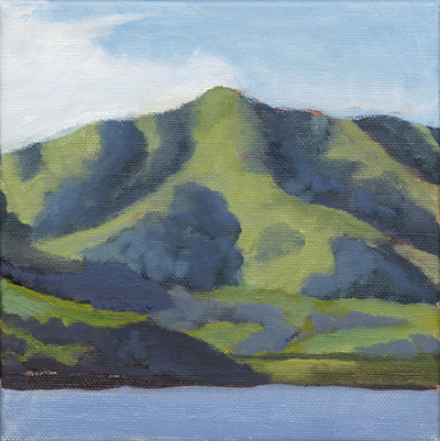 Black Mountain Above Nicasio by Terry Lockman
