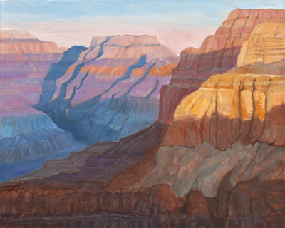 Evening Spirit over the Grand Canyon by Terry Lockman