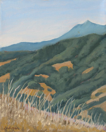 Mt. Tam from Lucas Ridge by Terry Lockman