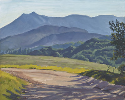 Mt. Tam from Sleepy Hollow Divide by Terry Lockman
