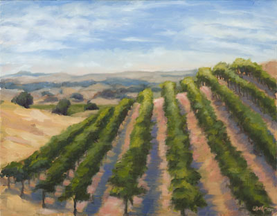 Still Waters Vineyard, Paso Robles by Terry Lockman