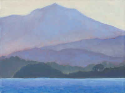 Winter Morning, Mt. Tam by Terry Lockman