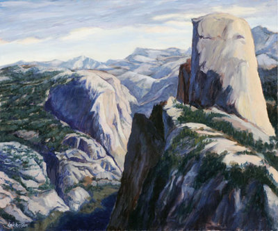 Yosemite Valley from Glacier Point by Terry Lockman