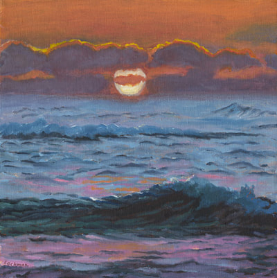 Evening Light Hawaii by Terry Lockman