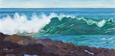 Wave Action II by Terry Lockman